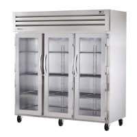 Beverage-Air HBR72HC-1-G 75" Three Section Reach In Refrigerator, (3) Left/Right Hinge Glass Doors, 115v thumbnail 7