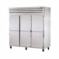 Beverage-Air HBR72HC-1-HS 75" Three Section Reach In Refrigerator, (6) Left/Right Hinge Solid Doors, 115v thumbnail 6