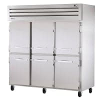 Beverage-Air HBR72HC-1-HS 75" Three Section Reach In Refrigerator, (6) Left/Right Hinge Solid Doors, 115v thumbnail 7
