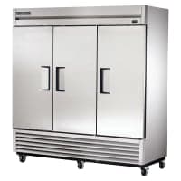 Beverage-Air HF3HC-1S 78" Horizon Series Three Section Reach In Freezer, (3) Left/Right Hinge Solid Doors, 115v thumbnail 5