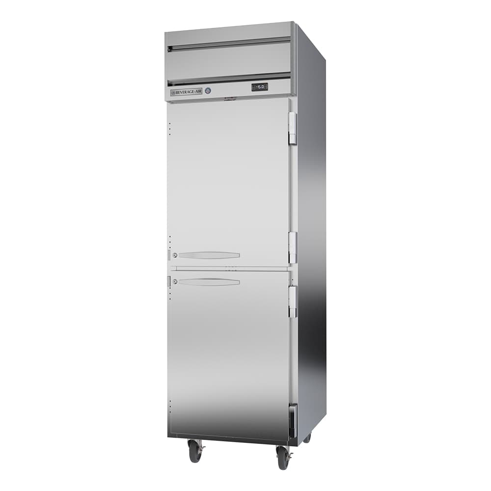 Beverage-Air HFP1HC-1HS 26" Horizon Series One Section Reach In Freezer, (2) Right Hinge Solid Doors, 115v