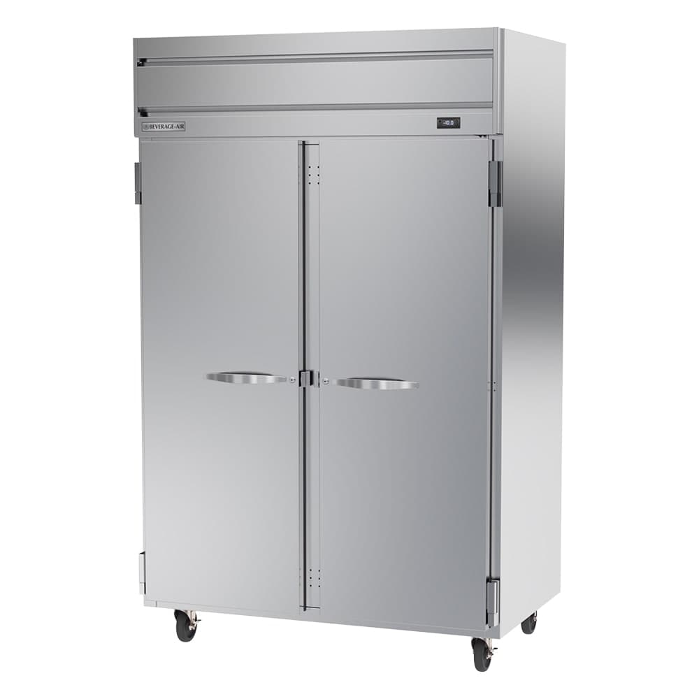Beverage-Air HFP2HC-1S 52" Horizon Series Two Section Reach In Freezer, (2) Left/Right Hinge Solid Doors, 115v