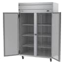 Beverage-Air HFP2HC-1S 52" Horizon Series Two Section Reach In Freezer, (2) Left/Right Hinge Solid Doors, 115v thumbnail 2