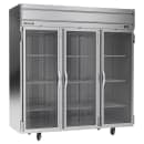 Beverage-Air HFP3HC-1G 78" Horizon Series Three Section Reach In Freezer, (3) Left/Right Hinge Glass Doors, 115v thumbnail 3