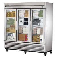 Beverage-Air HFP3HC-1G 78" Horizon Series Three Section Reach In Freezer, (3) Left/Right Hinge Glass Doors, 115v thumbnail 5