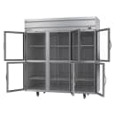 Beverage-Air HFP3HC-1HG 78" Horizon Series Three Section Reach In Freezer, (6) Left/Right Hinge Glass Doors, 115v thumbnail 2