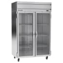 Beverage-Air HFPS2HC-1G 52" Horizon Series Two Section Reach In Freezer, (2) Left/Right Hinge Glass Doors, 115v thumbnail 3