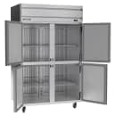 Beverage-Air HFPS2HC-1HS 52" Horizon Series Two Section Reach In Freezer, (4) Left/Right Hinge Solid Doors, 115v thumbnail 4