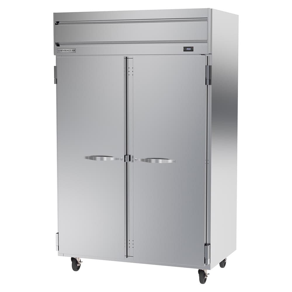 Beverage-Air HFPS2HC-1S 52" Horizon Series Two Section Reach In Freezer, (2) Left/Right Hinge Solid Doors, 115v
