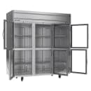 Beverage-Air HFPS3HC-1HG 78" Horizon Series Three Section Reach In Freezer, (6) Left/Right Hinge Glass Doors, 115v thumbnail 4
