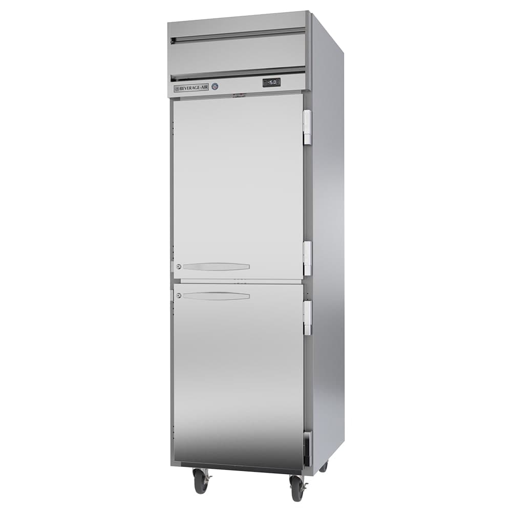 Beverage-Air HFS1HC-1HS 26" Horizon Series One Section Reach In Freezer, (2) Right Hinge Solid Doors, 115v
