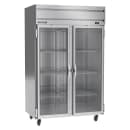 Beverage-Air HFS2HC-1G 52" Horizon Series Two Section Reach In Freezer, (2) Left/Right Hinge Glass Doors, 115v thumbnail 3