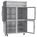 Beverage-Air HFS2HC-1HG 52" Horizon Series Two Section Reach In Freezer, (4) Left/Right Hinge Glass Doors, 115v thumbnail 4