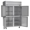 Beverage-Air HFS2HC-1HS 52" Horizon Series Two Section Reach In Freezer, (4) Left/Right Hinge Solid Doors, 115v thumbnail 4