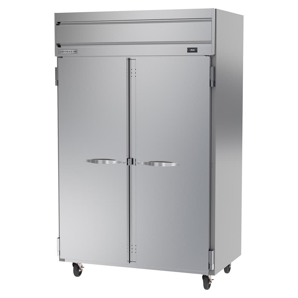 Beverage-Air HFS2HC-1S 52" Horizon Series Two Section Reach In Freezer, (2) Left/Right Hinge Solid Doors, 115v
