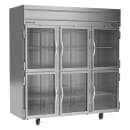 Beverage-Air HFS3HC-1HG 78" Horizon Series Three Section Reach In Freezer, (6) Left/Right Hinge Glass Doors, 115v thumbnail 3
