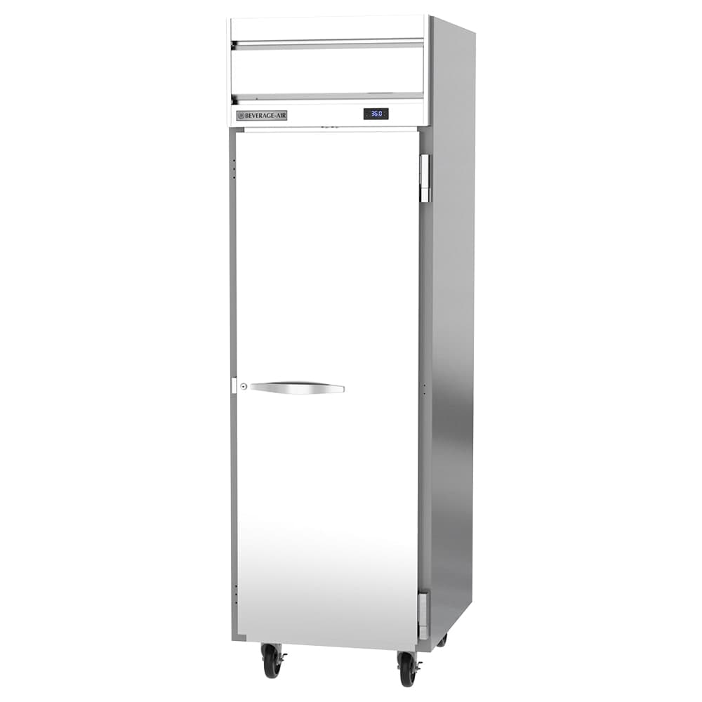 Beverage-Air HR1HC-1S 26" One Section Reach In Refrigerator, (1) Right Hinge Solid Door, 115v