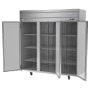 Beverage-Air HR3HC-1S 78" Three Section Reach In Refrigerator, (3) Left/Right Hinge Solid Doors, 115v thumbnail 2