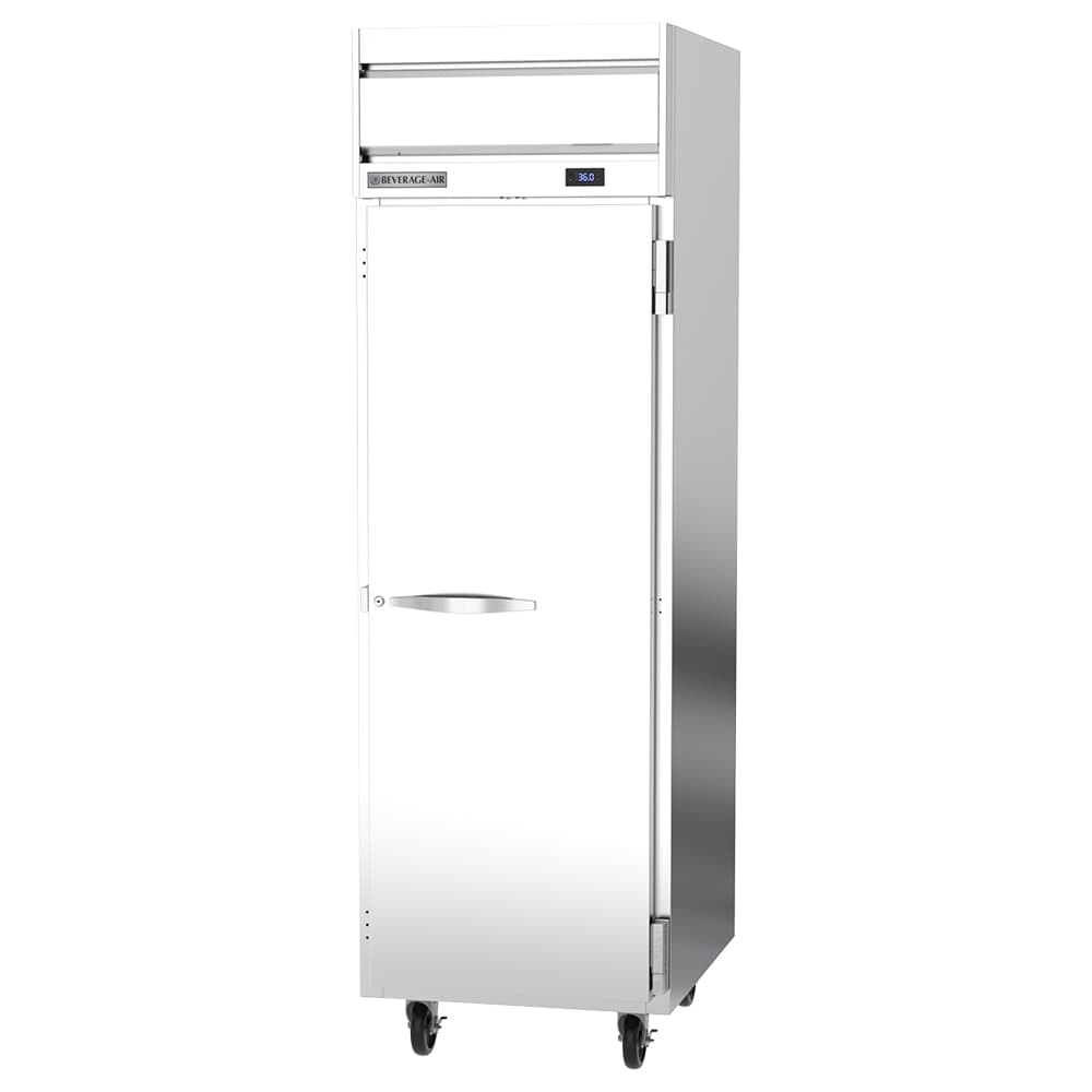 Beverage-Air HRP1HC-1S 26" One Section Reach In Refrigerator, (1) Right Hinge Solid Door, 115v