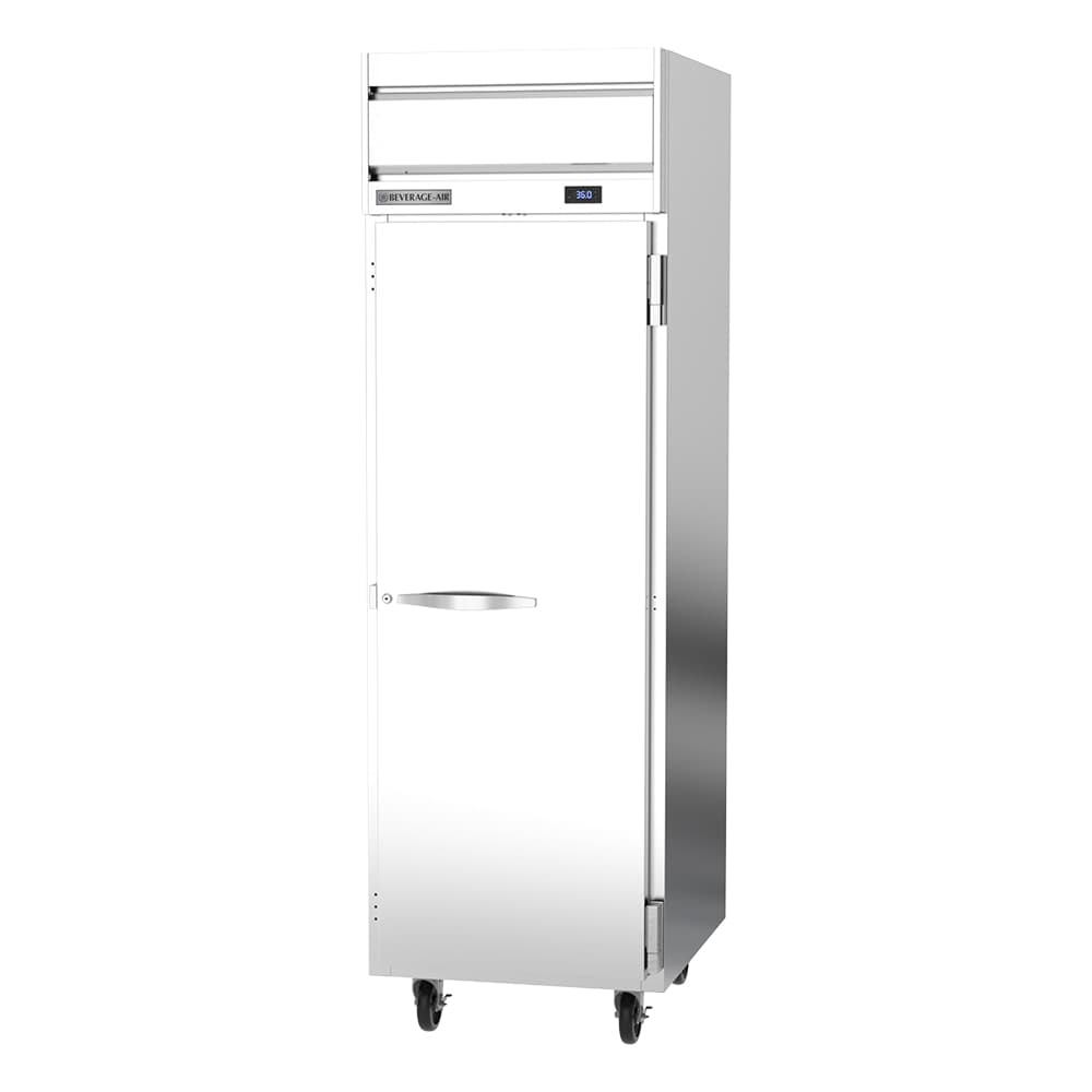 Beverage-Air HRPS1HC-1S 26" One Section Reach In Refrigerator, (1) Right Hinge Solid Door, 115v