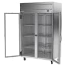 Beverage-Air HRPS2HC-1G 52" Two Section Reach In Refrigerator, (2) Left/Right Hinge Glass Doors, 115v thumbnail 2