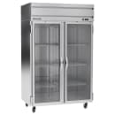 Beverage-Air HRPS2HC-1G 52" Two Section Reach In Refrigerator, (2) Left/Right Hinge Glass Doors, 115v thumbnail 4