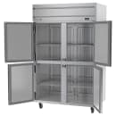 Beverage-Air HRPS2HC-1HS 52" Two Section Reach In Refrigerator, (4) Left/Right Hinge Solid Doors, 115v thumbnail 2