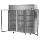 Beverage-Air HRPS3HC-1G 78" Three Section Reach In Refrigerator, (3) Left/Right Hinge Glass Doors, 115v thumbnail 2