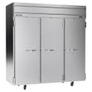 Beverage-Air HRPS3HC-1S 78" Three Section Reach In Refrigerator, (3) Left/Right Hinge Solid Doors, 115v thumbnail 3