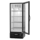 Beverage-Air MMR12HC-1-B 24 1/8" MarketMax™ One Section Glass Door Merchandiser - (1) Right Hinge Door, Black, 115v thumbnail 2