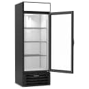Beverage-Air MMR19HC-1-B 27 1/4" MarketMax™ One Section Glass Door Merchandiser - (1) Right Hinge Door, Black, 115v thumbnail 4