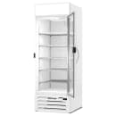 Beverage-Air MMR23HC-1-W-IQ 28 3/8" MarketMax™ One Section Glass Door Merchandiser - (1) Right Hinge Door, White, 115v thumbnail 2