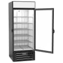 Beverage-Air MMR27HC-1-B-IQ 31 1/8" MarketMax™ One Section Glass Door Merchandiser - (1) Right Hinge Door, Black, 115v thumbnail 4