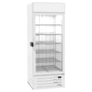 Beverage-Air MMR27HC-1-W-IQ 31 1/8" MarketMax™ One Section Glass Door Merchandiser - (1) Right Hinge Door, White, 115v thumbnail 3