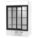 Beverage-Air MMR45HC-1-W 52" MarketMax™ Two Section Glass Door Merchandiser - (2) Sliding Doors, White, 115v thumbnail 2