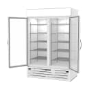 Beverage-Air MMRF49HC-1-A-WW 52" MarketMax™ Two Section Glass Door Merchandiser - (2) Left/Right Hinge Doors, White, 115v thumbnail 4
