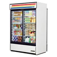 Beverage-Air MT53-1-SDW 54 1/4" MarketMax™ Two Section Glass Door Merchandiser - (2) Sliding Doors, White, 115v thumbnail 3