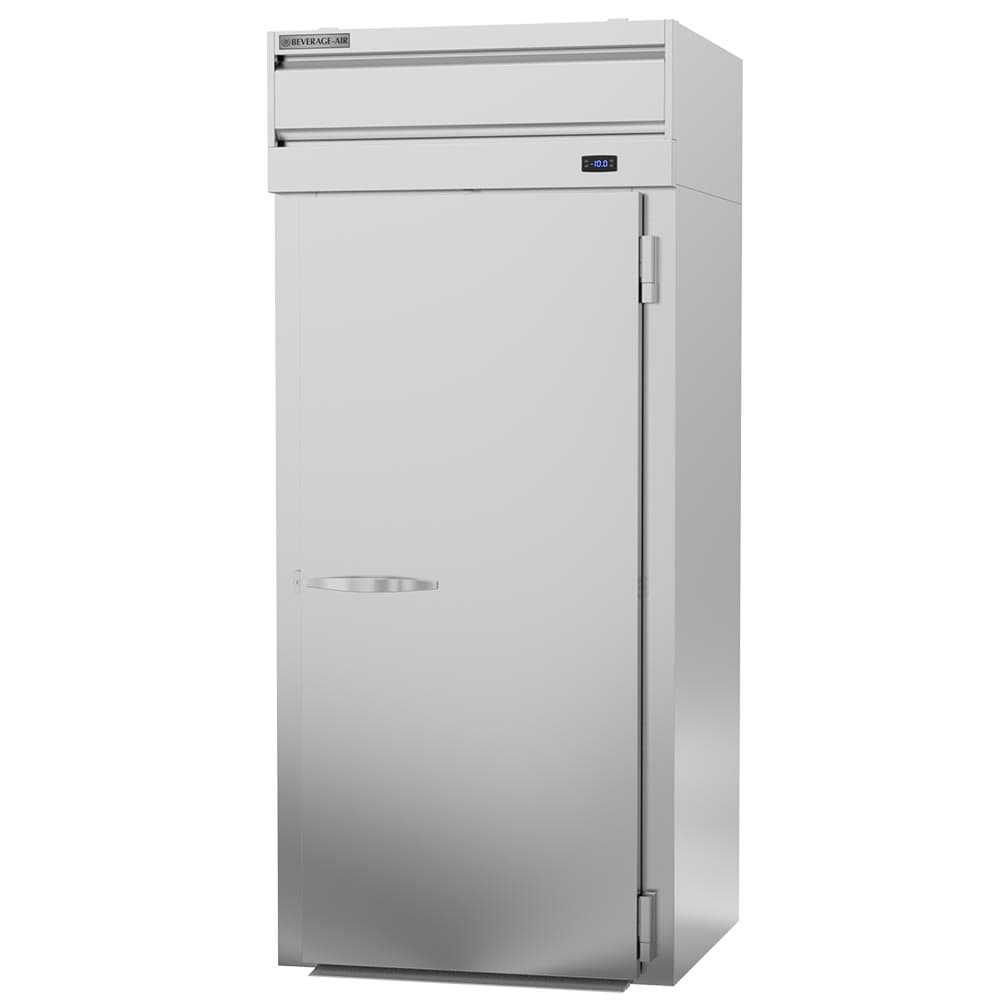 Beverage-Air PFI1HC-1AS 36 1/2" P Series One Section Roll In Freezer, (1) Right Hinge Solid Door, 115v