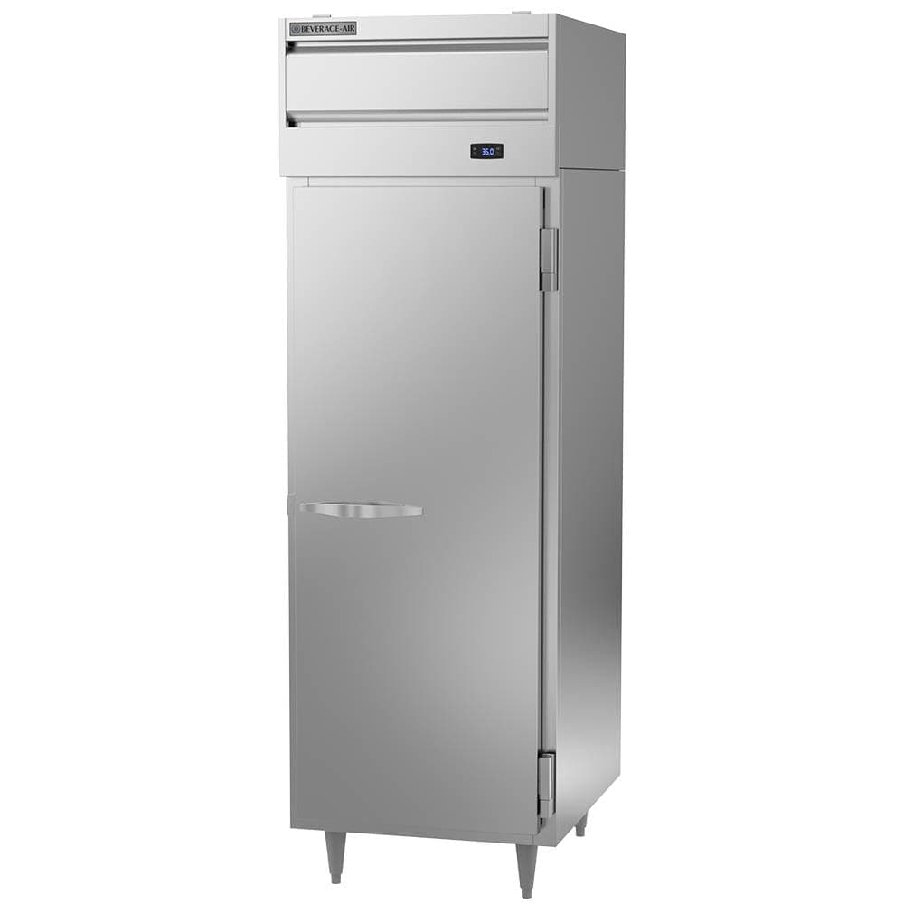 Beverage-Air PR1HC-1AS 26" One Section Reach In Refrigerator, (1) Right Hinge Solid Door, 115v