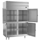 Beverage-Air PR2HC-1AHS 52" Two Section Reach In Refrigerator, (4) Left/Right Hinge Solid Doors, 115v thumbnail 4