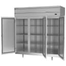 Beverage-Air PR3HC-1AS 78" Three Section Reach In Refrigerator, (3) Left/Right Hinge Solid Doors, 115v thumbnail 2