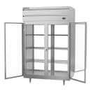 Beverage-Air PRD2HC-1BG 52" Two Section Pass Thru Refrigerator, (4) Left/Right Hinge Glass Doors, 115v thumbnail 2