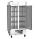 Beverage-Air RB35HC-1S 39 1/2" Two Section Reach In Refrigerator - (2) Left/Right Hinge Solid Doors, 115v thumbnail 4
