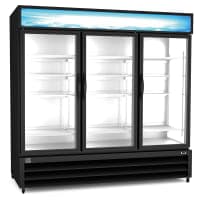 Beverage-Air RB72HC-1S 75" Three Section Reach In Refrigerator, (3) Left/Right Hinge Solid Doors, 115v thumbnail 7