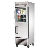 Beverage-Air RID18HC-HGS 27 1/4" One Section Pass Thru Refrigerator, (2) Glass Doors, (2) Solid Doors, Right Hinge, 115v thumbnail 5