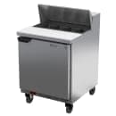 Beverage-Air SPE27HC-B 27" Hydrocarbon Series Sandwich/Salad Prep Table w/ Refrigerated Base, 115v thumbnail 2