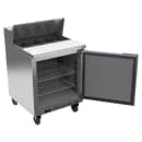 Beverage-Air SPE27HC-B 27" Hydrocarbon Series Sandwich/Salad Prep Table w/ Refrigerated Base, 115v thumbnail 6