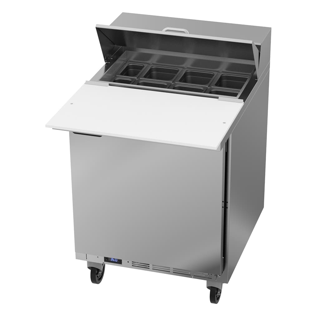 Beverage-Air SPE27HC-C 27" Hydrocarbon Series Sandwich/Salad Prep Table w/ Refrigerated Base, 115v