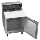 Beverage-Air SPE27HC-C 27" Hydrocarbon Series Sandwich/Salad Prep Table w/ Refrigerated Base, 115v thumbnail 4