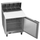 Beverage-Air SPE27HC-C-B 27" Hydrocarbon Series Sandwich/Salad Prep Table w/ Refrigerated Base, 115v thumbnail 4